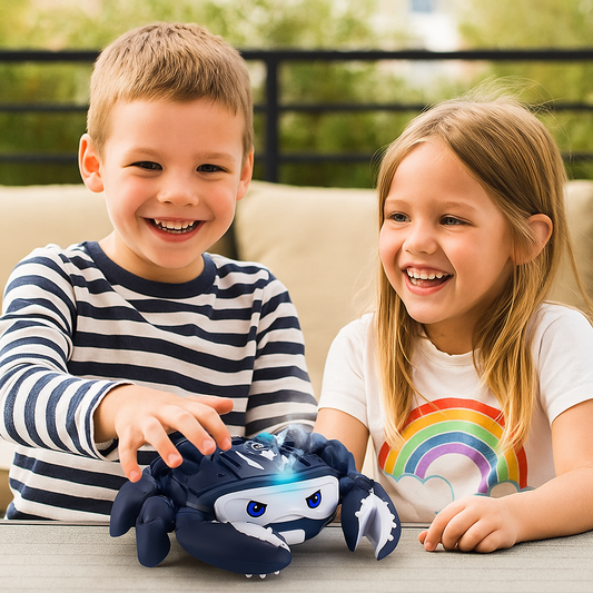 Glowing water vapor music Crab – Ultimate Interactive Light, Music & Mist Toy