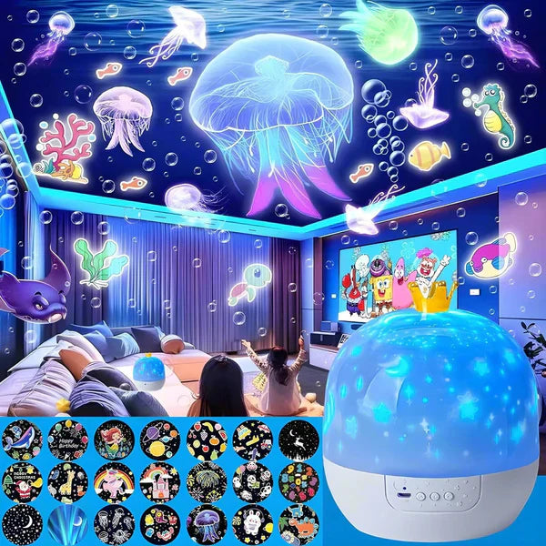 2 in 1 DreamGlow – Magical Night Light & Projector For Peaceful Bedtimes