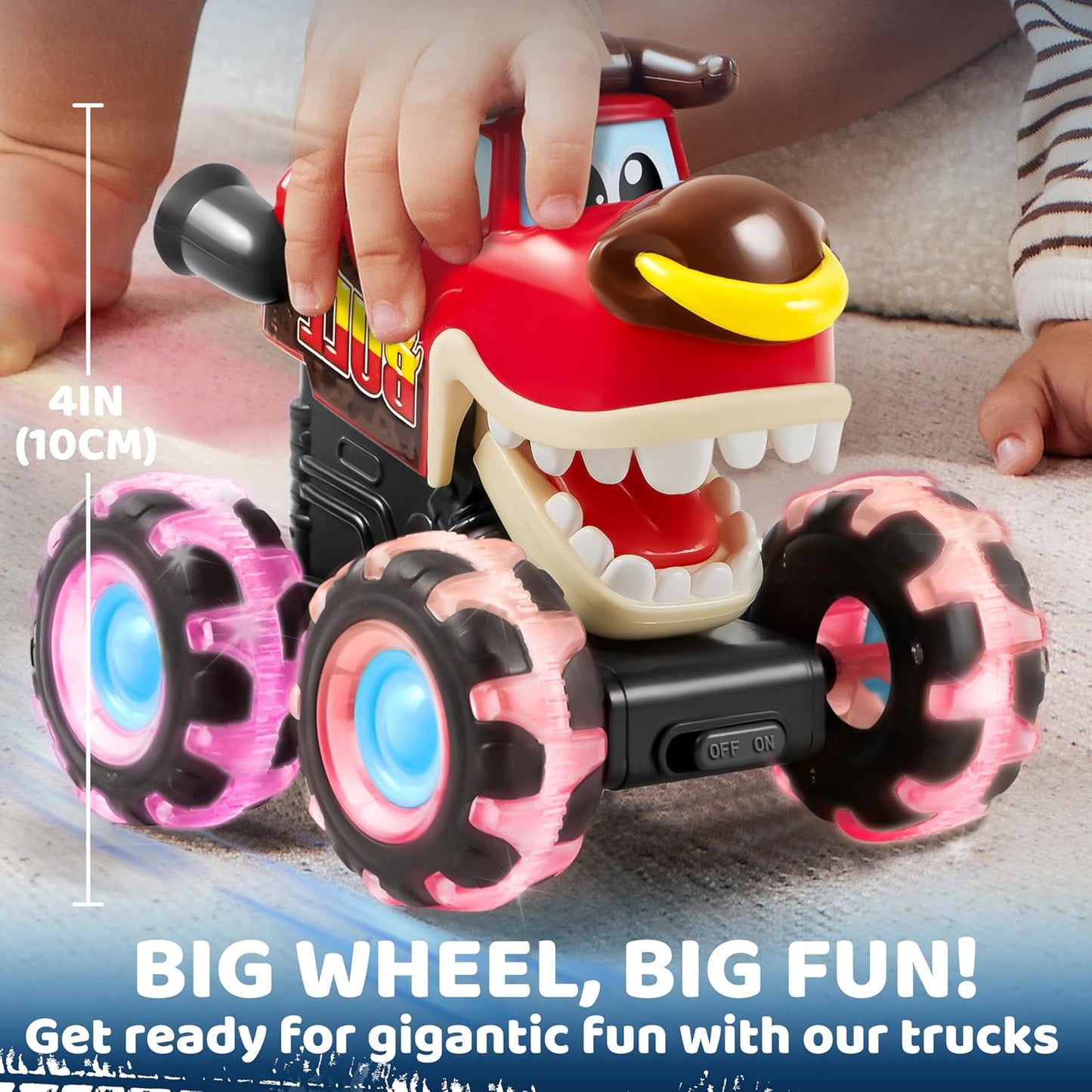 Light Up the Adventure – Glow Monster Truck Toy Cars