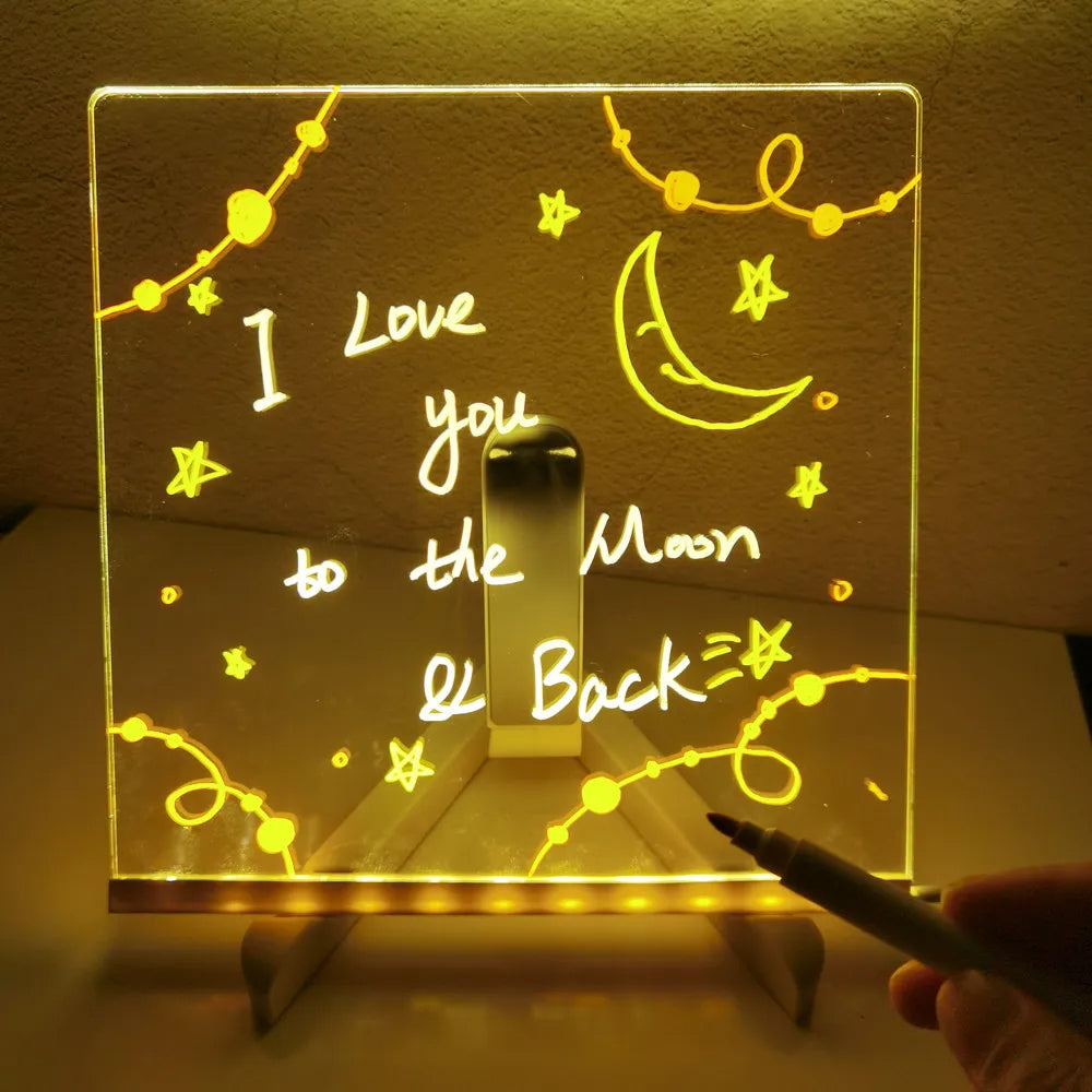 LED Glow Drawing Board – Light Up Creativity & Endless Artistic Fun