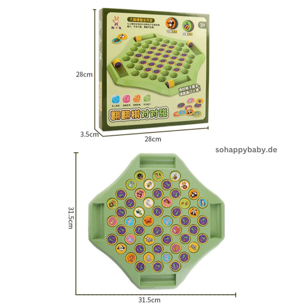 Animal & Fruit Flip Chess – Interactive Family Learning Game
