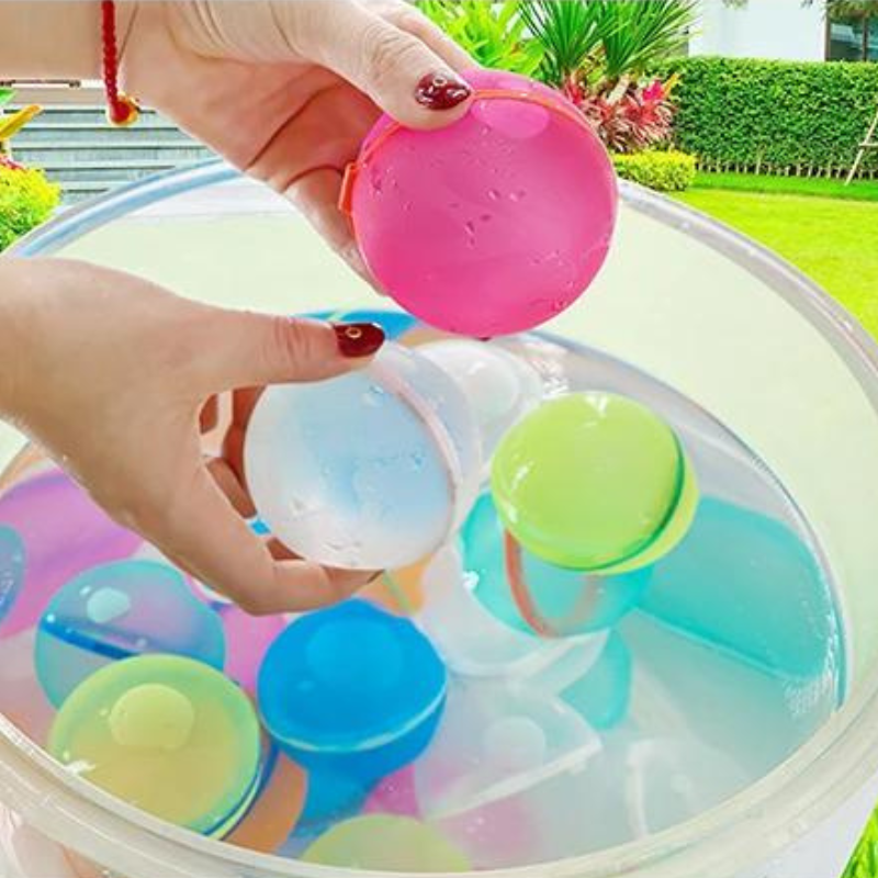 Reusable Magnetic Water Balloons – Fast-Fill Summer Water Fun for Kids