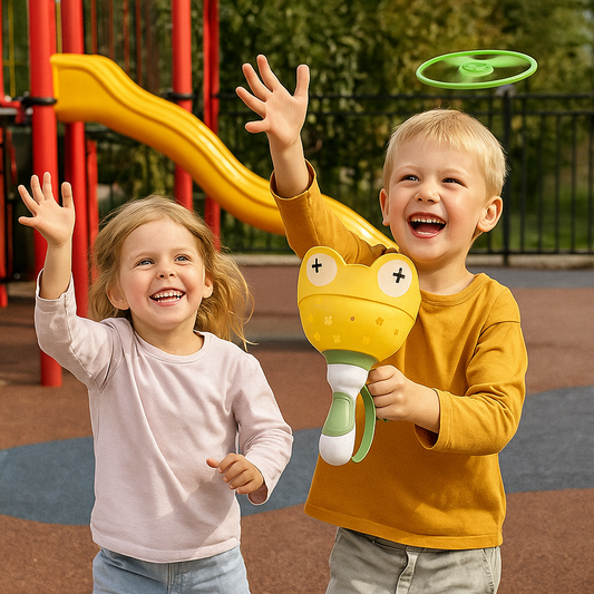 Pull-String Propeller Flying Toy – Endless Outdoor Fun for Kids