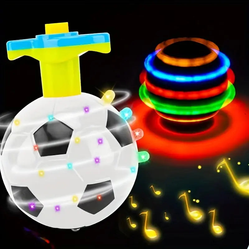 LED Light Football Spinning Top – Fun, Motion & Glow Action Toy