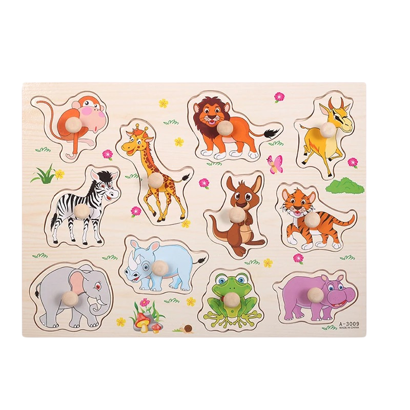 Puzzleino – Premium Wooden Learning Puzzle for Toddlers