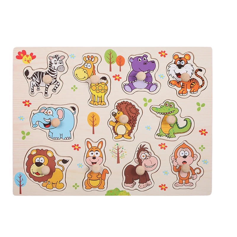 Puzzleino – Premium Wooden Learning Puzzle for Toddlers