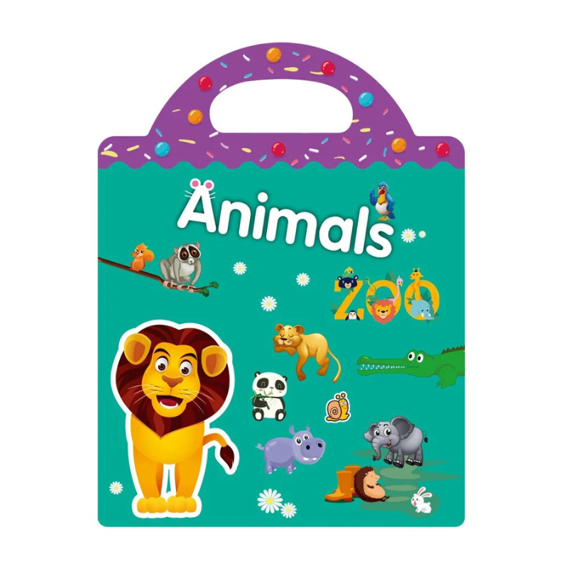 Reusable Sticker Book for Fun English Learning