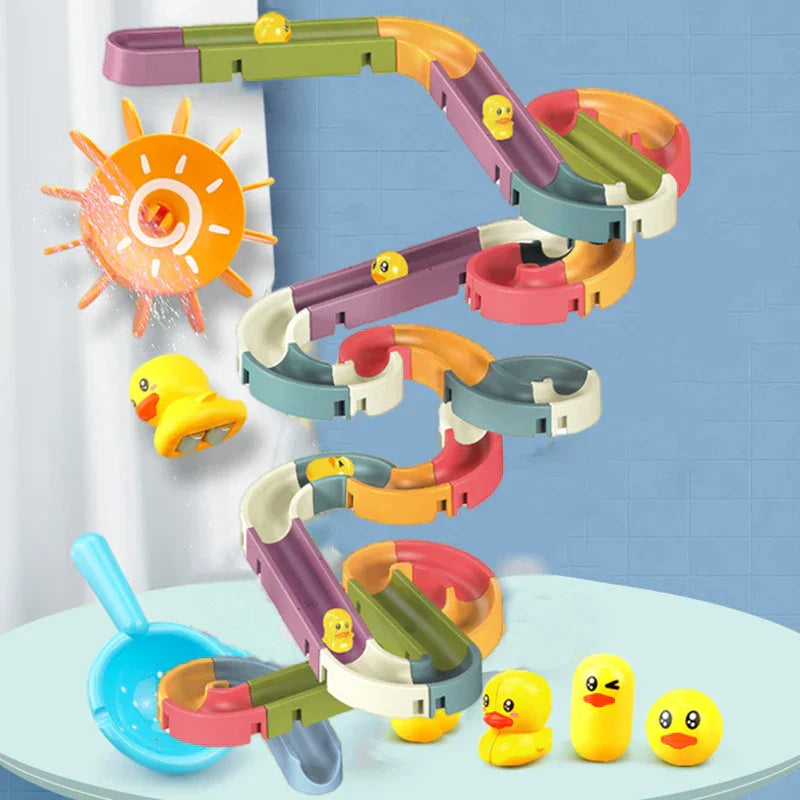 Interactive Bath Play Set for Toddlers with Creative Water Flow Design