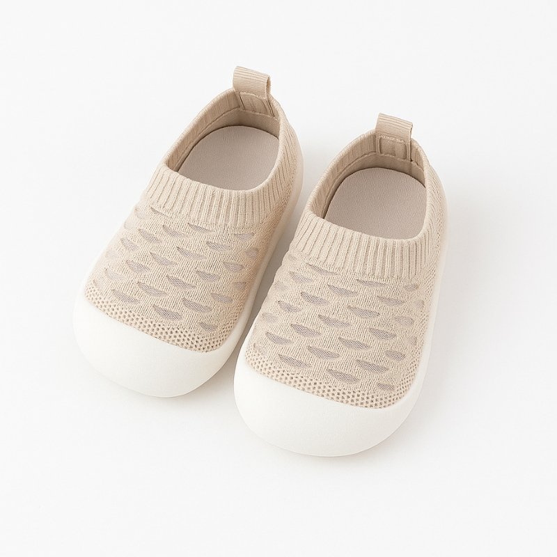 Soft Knitted Toddler Shoes – Barefoot Comfort for First Steps