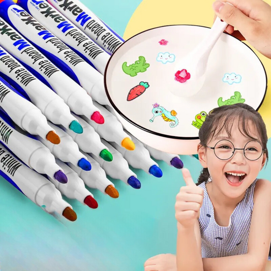 Magic Pens for Water Drawings – Floating Water Drawing Markers (12 pcs)
