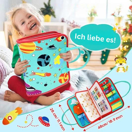 Busy Learning Book – Interactive Educational Activity Book for Kids