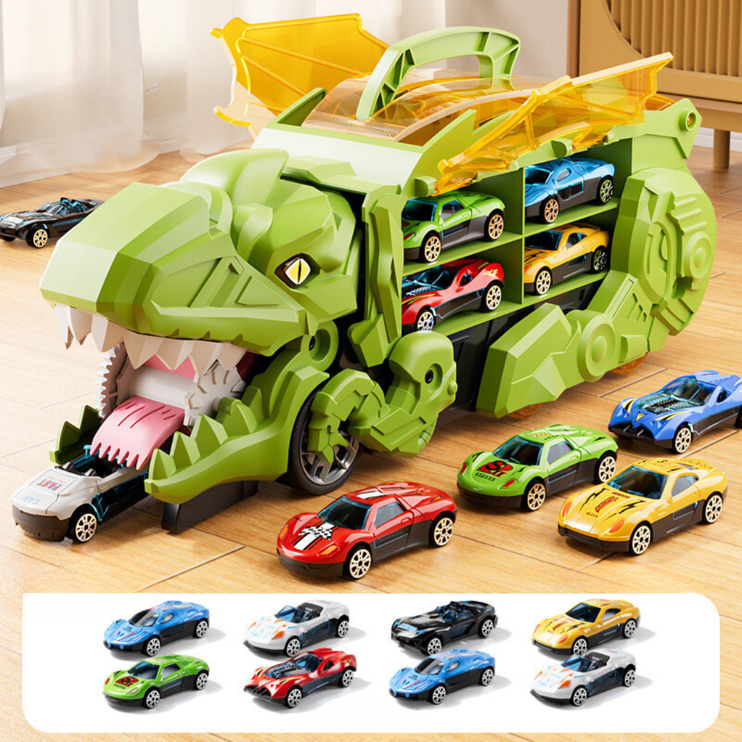 Dinosaur Car Transport Truck – Transforming Dino Adventure Toy