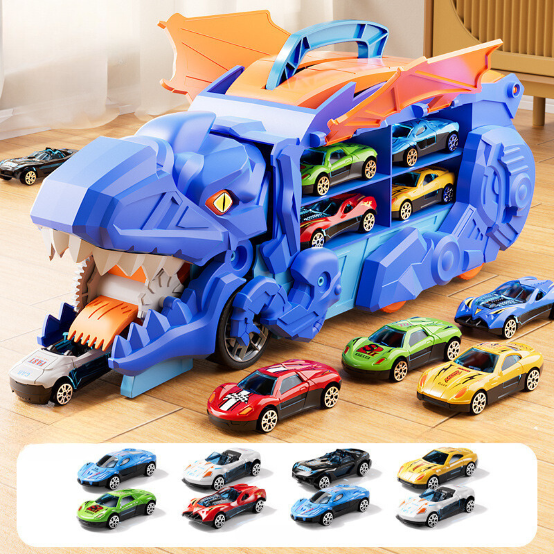 Dinosaur Car Transport Truck – Transforming Dino Adventure Toy