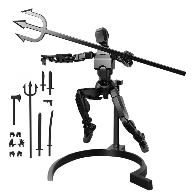 ActionStar – Fully Flexible Magnetic Figure Set for Endless Creative Play