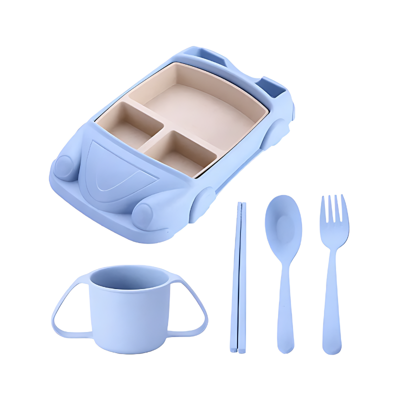 SnackRacer – Fun & Engaging Kids Meal Set for Happier Mealtimes