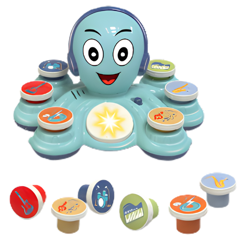 OctoTunes Music Toy – Sing, Stack & Discover Through Play