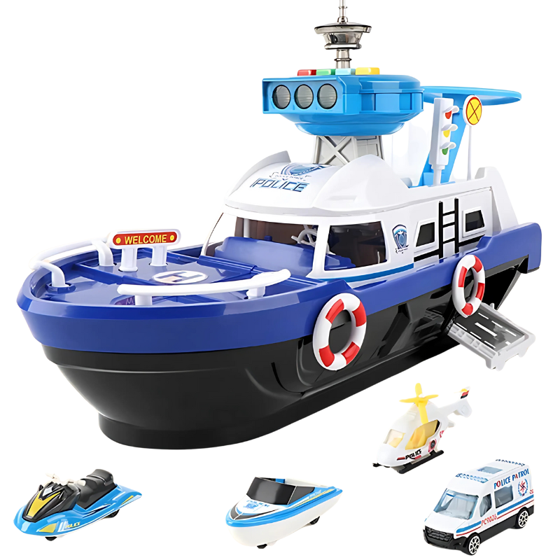 Rescue Fleet – The Ultimate 3-in-1 Emergency Mission Playset for Little Heroes