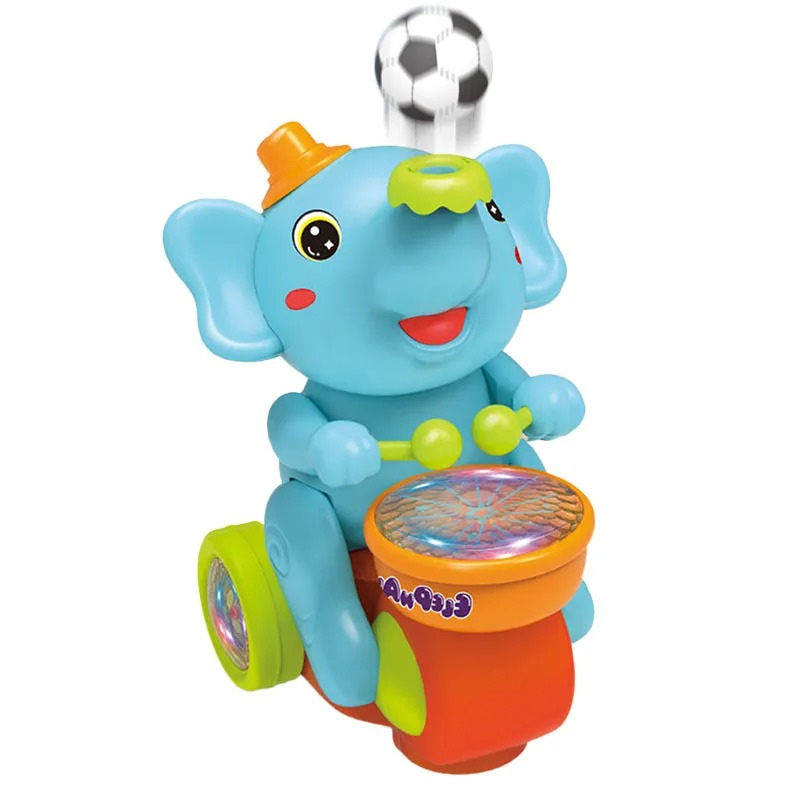 Musical Elephant with Floating Ball & Light Show