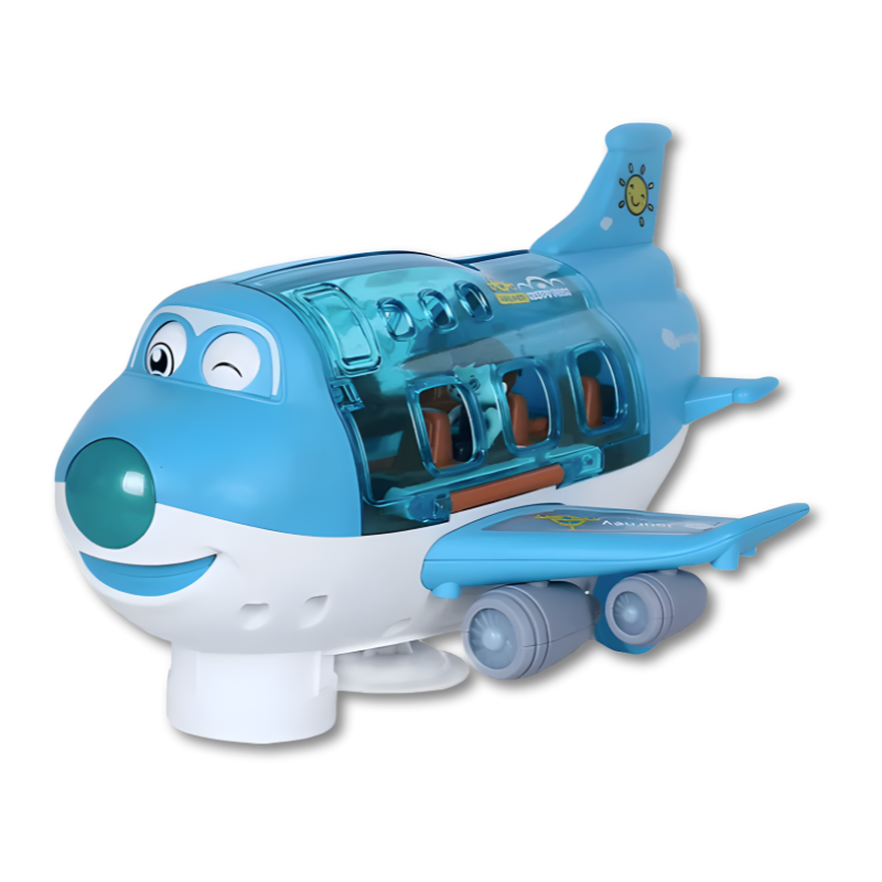 Air Magic Flying Toy – 360° Rotating Light & Music Adventure Plane