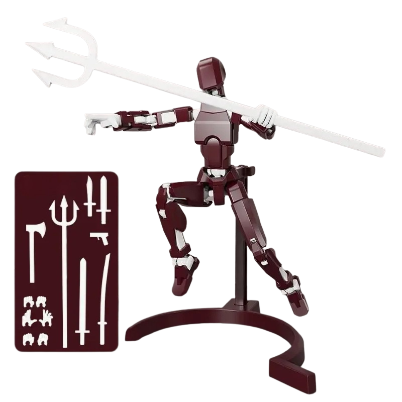 ActionStar – Fully Flexible Magnetic Figure Set for Endless Creative Play
