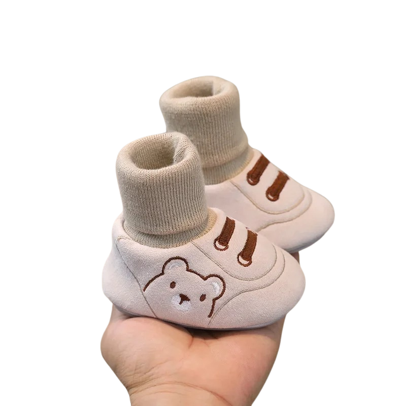 Cozy Steps – Breathable Soft-Sole First Walking Baby Shoes