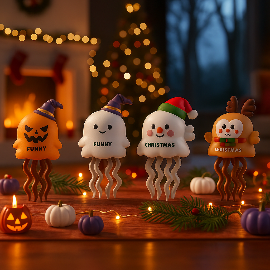 Wind-Up Magic Toys – Festive Pull-Back Fun for Kids