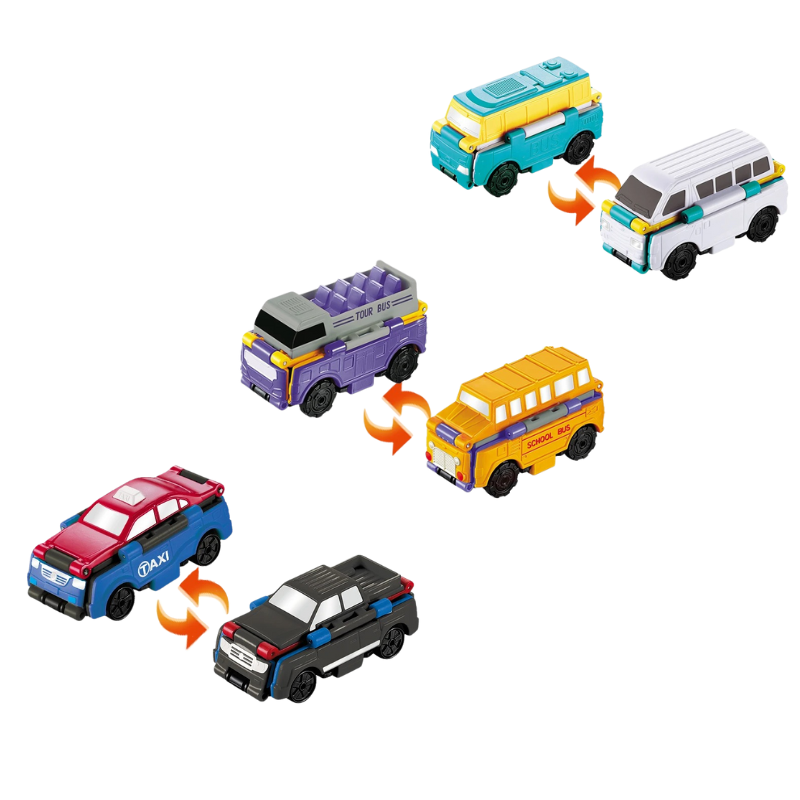 SwitchFlix Cars – Transforming 2-in-1 Adventure Vehicles for Kids