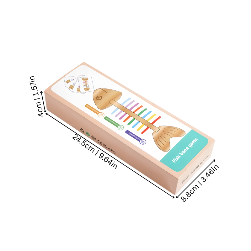 Wooden Stick Puzzle – Learn, Sort & Build Essential Skills Through Play