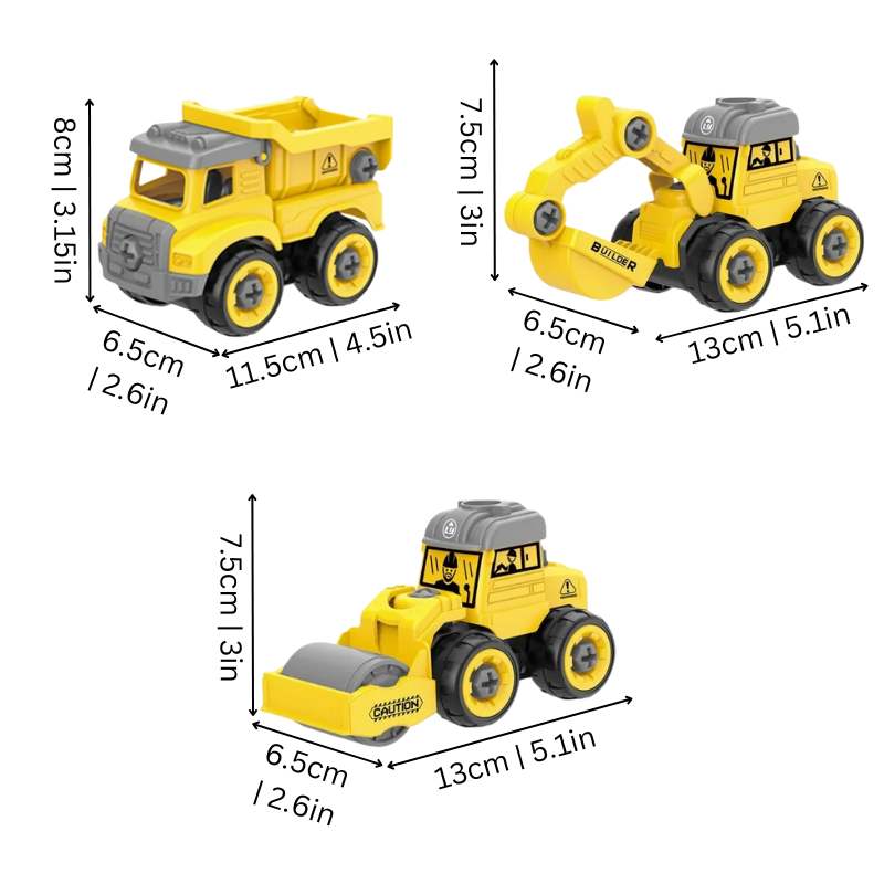 Build Tinkerer – 3D Construction Builder Set with Real Tools for Hands-On Learning
