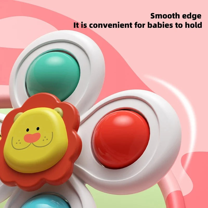 Suction Spin Toy Set – Endless Sensory Fun for Babies