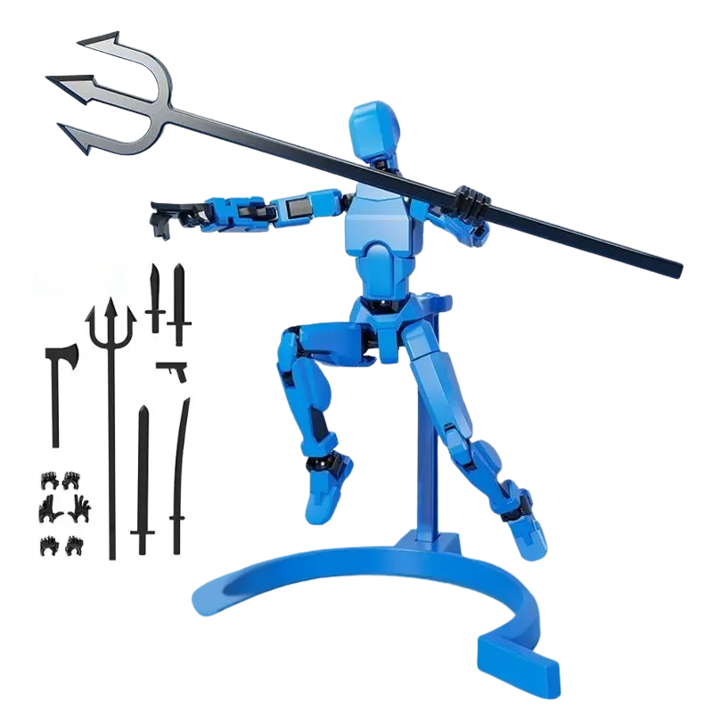 ActionStar – Fully Flexible Magnetic Figure Set for Endless Creative Play