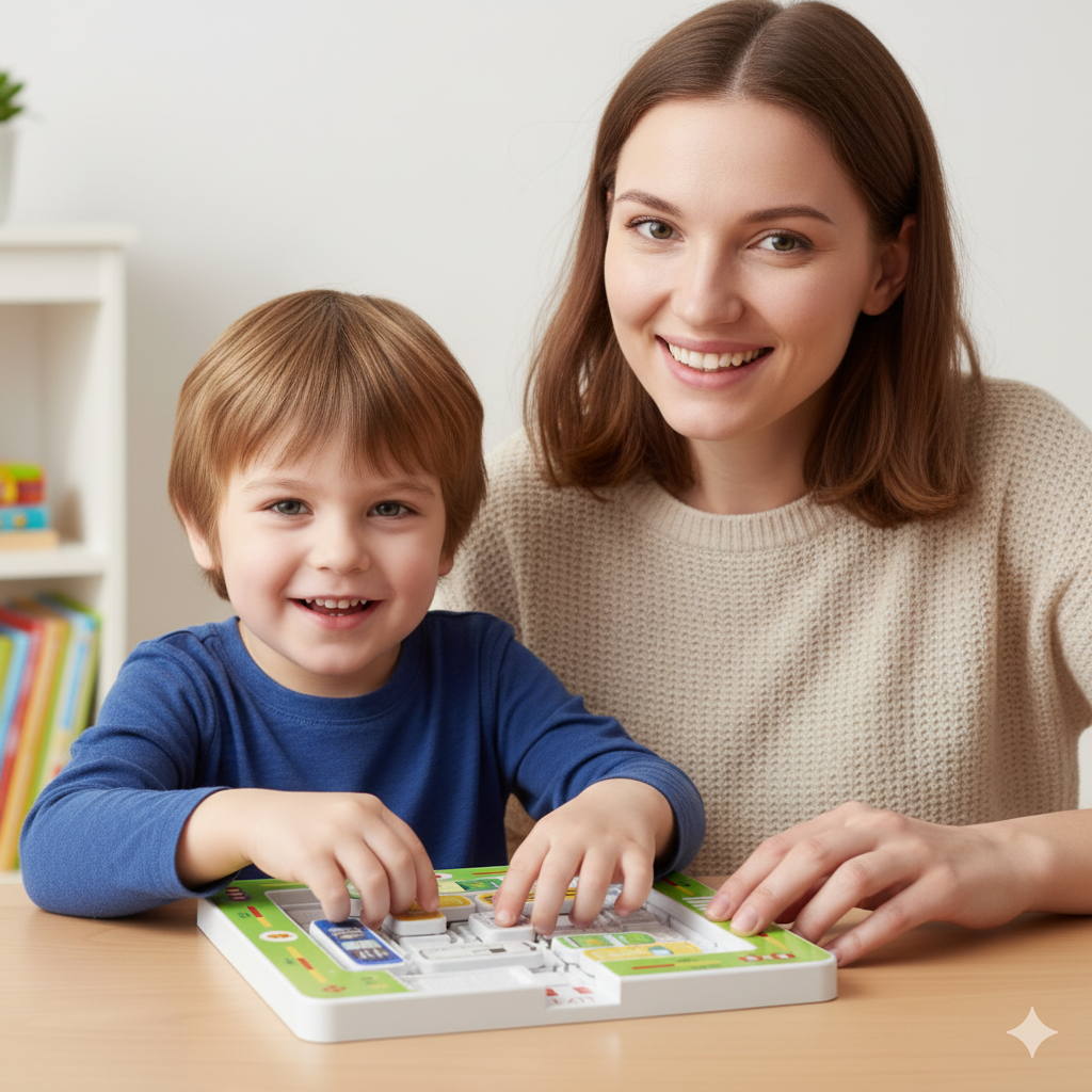 Car Parking Puzzle Game – Brain Training Logic & Concentration Montessori Toy