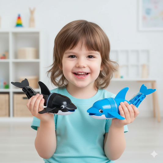 Delphini – Interactive Floating Dolphin Bath Toy for Kids