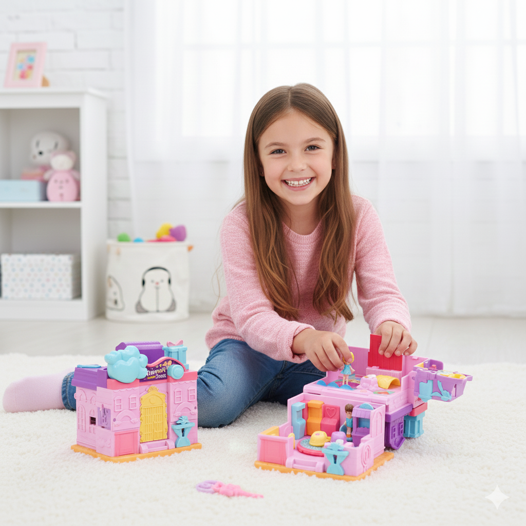 Play Palace – The Ultimate Interactive Dollhouse Adventure with Lights & Sounds