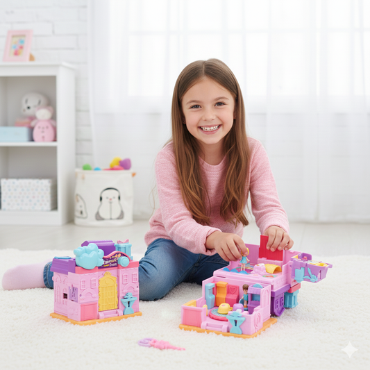 Play Palace – The Ultimate Interactive Dollhouse Adventure with Lights & Sounds