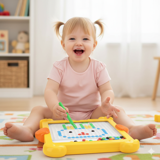 Draw, Learn & Create – The Ultimate Mess-Free Magnetic Doodle Board