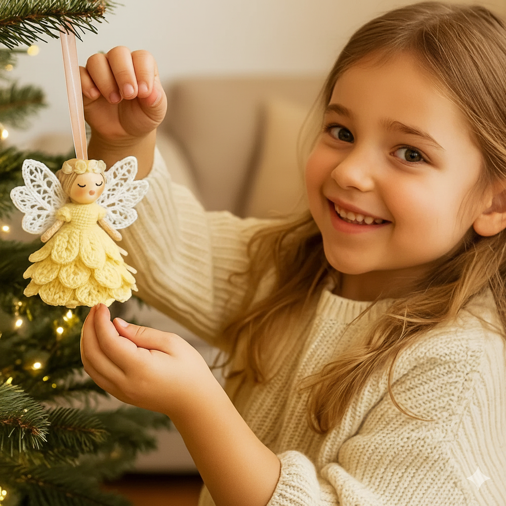 DIY Crochet Angel Kit – Make Beautiful Handmade Decorations & Gifts