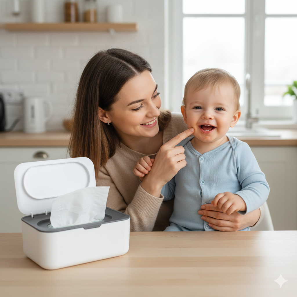 FreshWipes – Baby Wet Wipe Dispenser for Clean, Fresh & Easy Nappy Changes