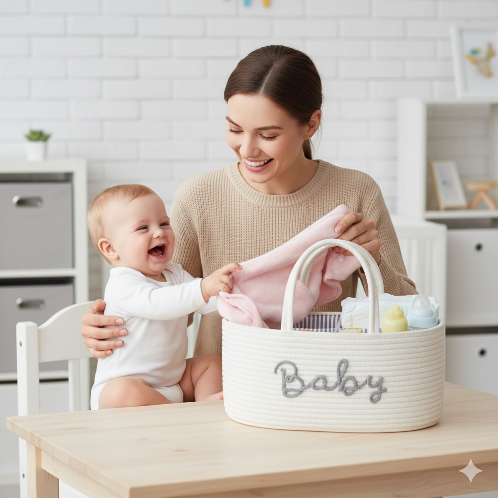 Stylish Multifunction Baby Changing Bag – Organised Travel & Everyday Essential
