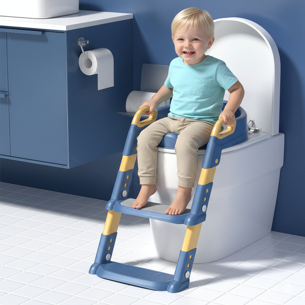 Potty Master – Confidence Building Toilet Training Step Stool for Toddlers