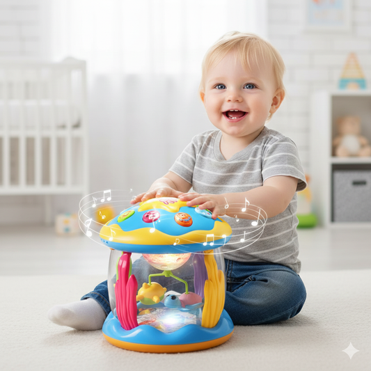 Sound Carousel – Musical Ferris Wheel Toy with Lights & Sound for Babies