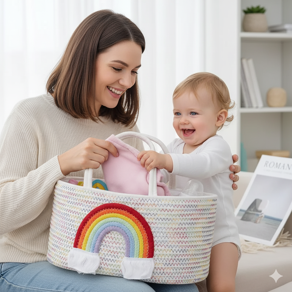 Stylish Multifunction Baby Changing Bag – Organised Travel & Everyday Essential