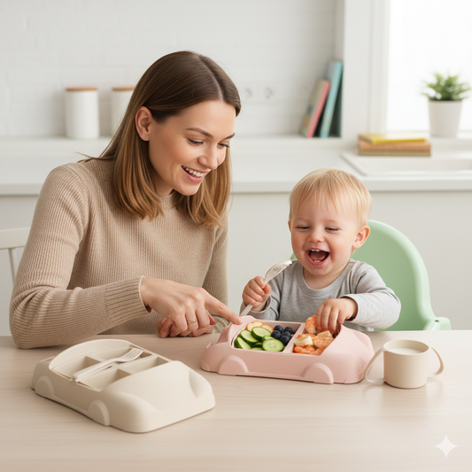 SnackRacer – Fun & Engaging Kids Meal Set for Happier Mealtimes