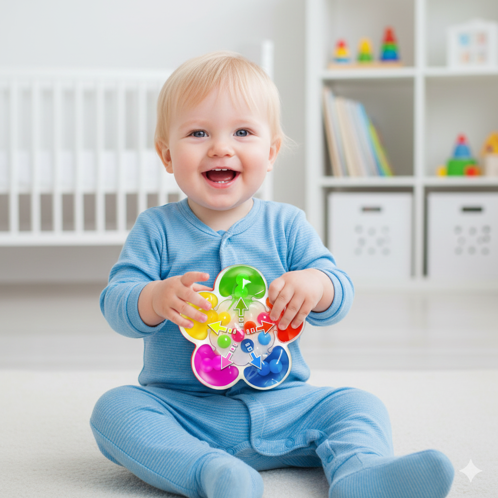 Friend of Colors – Calming Sensory Learning Toy with Stretchy Beads