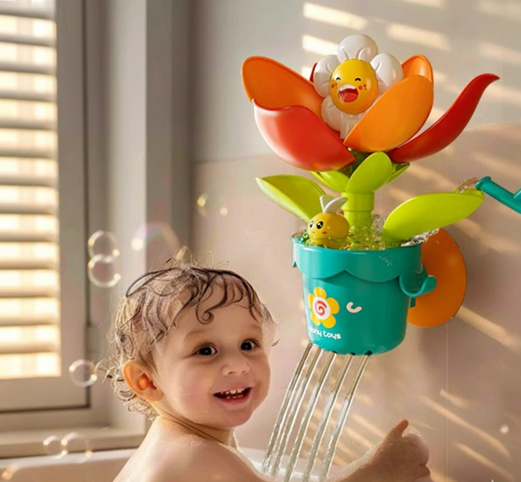 FlowerSpray Bath Toy – Turn Bath Time Into a Blooming Garden Adventure