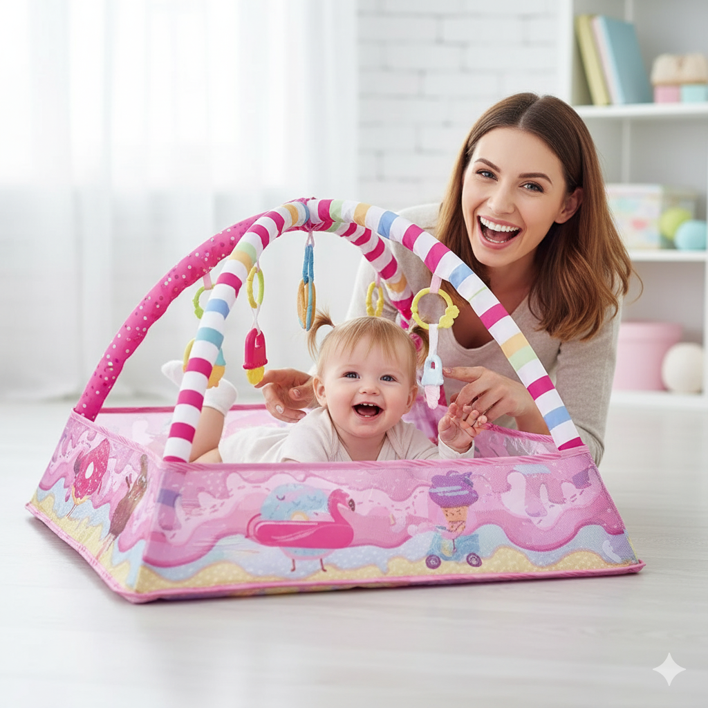 Baby Activity Play Mat – Sensory Fun &amp; Safe Development from Day One