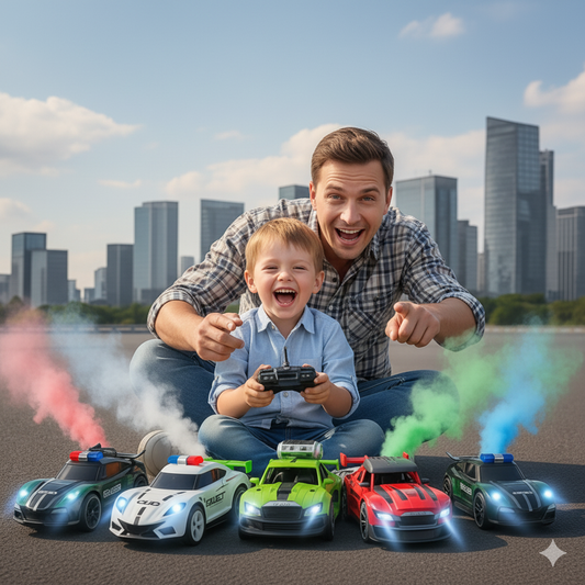 RC Stunt Racer – High-Speed Remote Control Drift Car With Nitro Smoke Effects