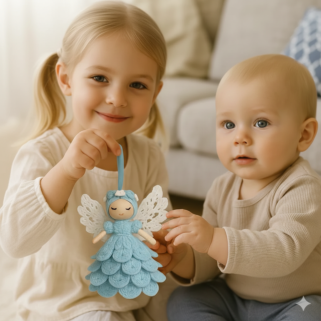 DIY Crochet Angel Kit – Make Beautiful Handmade Decorations & Gifts