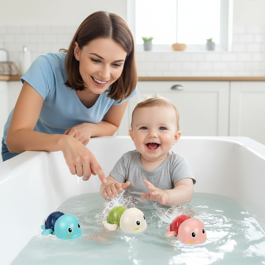 Aqua Heroes – Wind-Up Bath Toys for Exciting Ocean Adventures