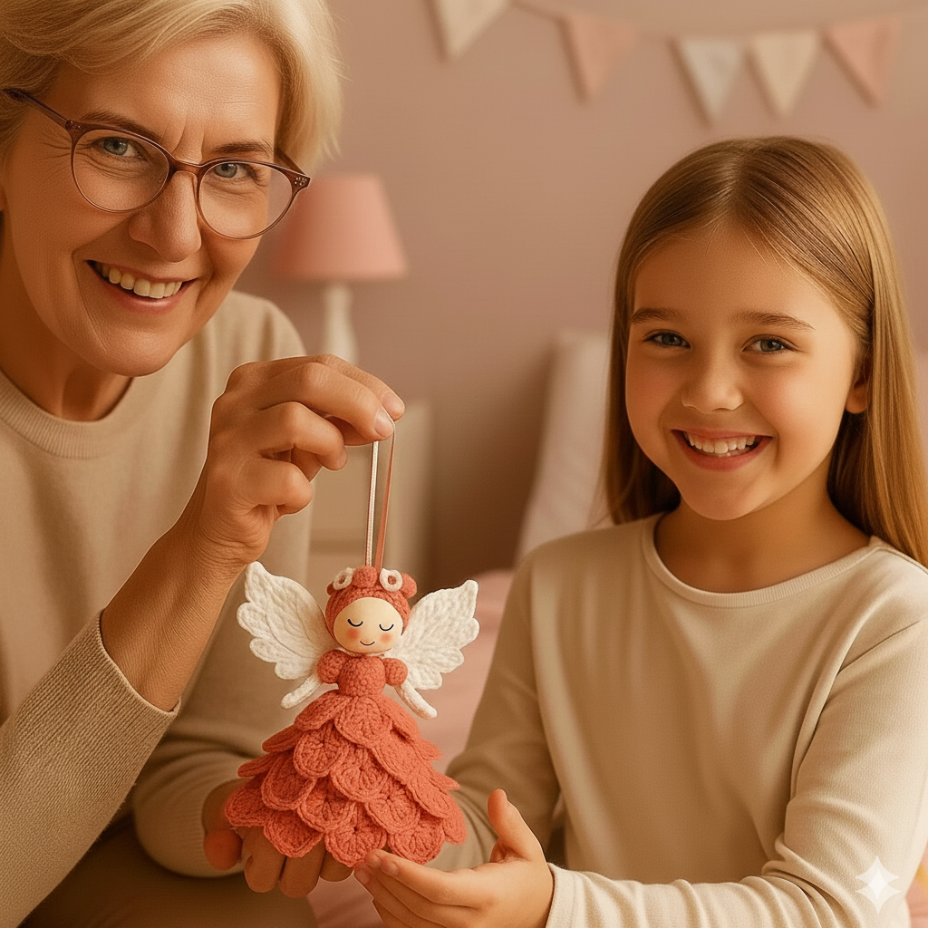 DIY Crochet Angel Kit – Make Beautiful Handmade Decorations & Gifts